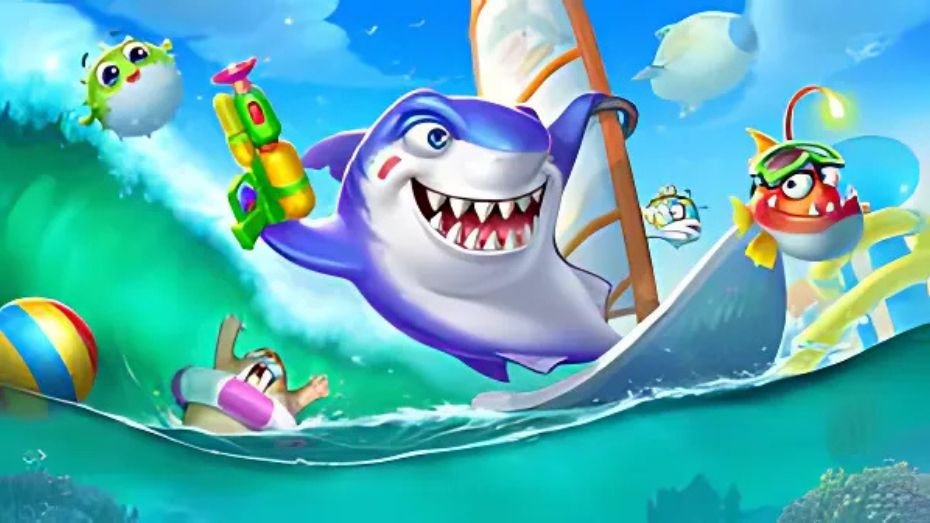 หน้าจอเกมตกปลาในพื้นที่รวมเกมของ 37winth
